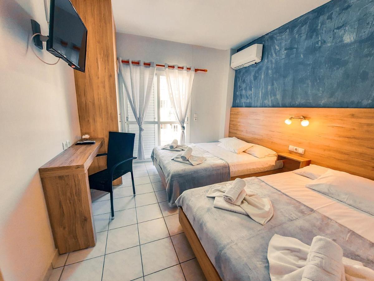Rooms Anastasia Paralia Bagian luar foto