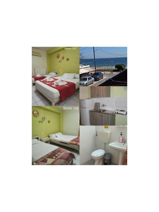 Rooms Anastasia Paralia Bagian luar foto